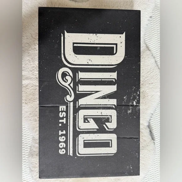 Dingo Gypsy Embroidery Studded Fringe Metallic Snip Toe Cowboy Boots - Picture 6 of 6